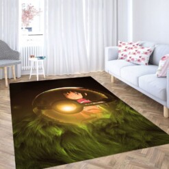 Pokeman Ball And Chihiro Living Room Modern Carpet Rug