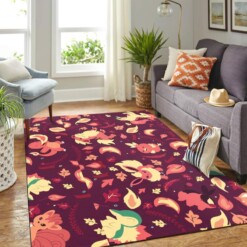 Pokemon Fire Carpet Floor Area Rug