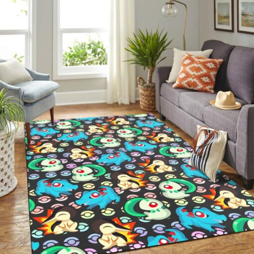 Pokemon Gen Carpet Floor Area Rug