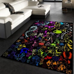 Pokemon Movie Rug  Custom Size And Printing