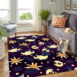 Pokemon Sun Moon Carpet Floor Area Rug