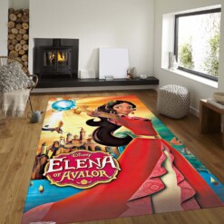 Princess Elena Rug  Custom Size And Printing