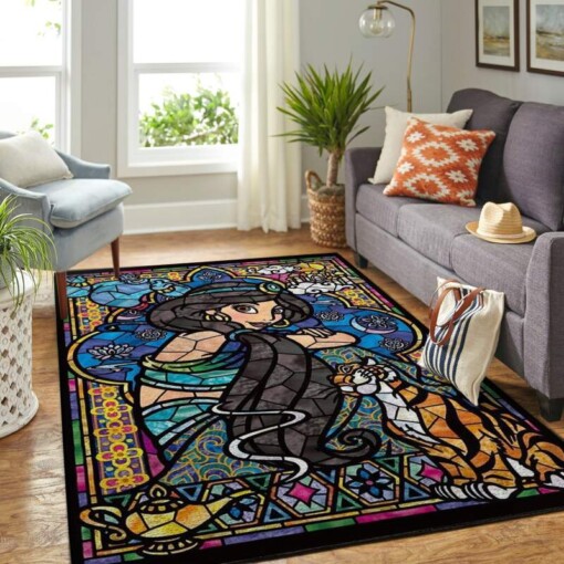 Princess Jasmine Aladdin Disney Area Rug