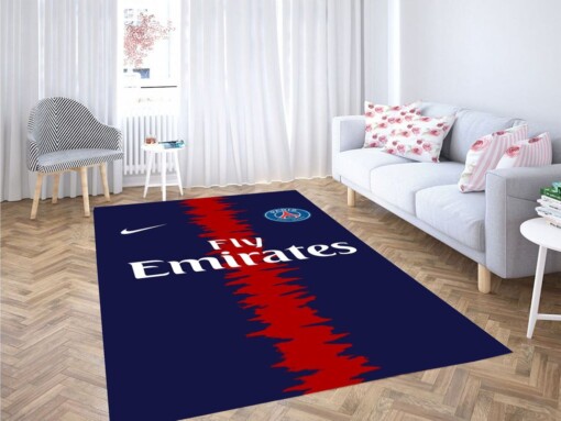 Psg Jersey Wallpaper Living Room Modern Carpet Rug