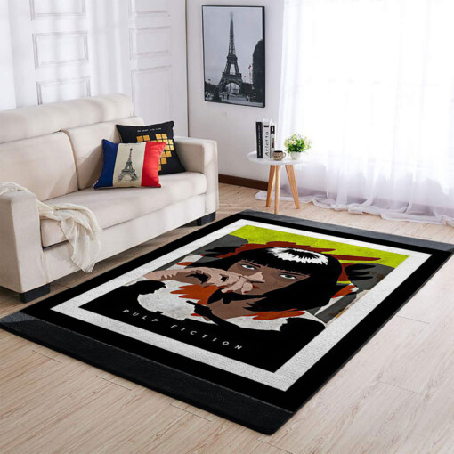 Pulp Fiction Jules Vincent Mia Rug