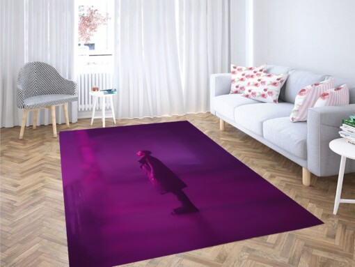 Purple Light Blade Runner Carpet Rug