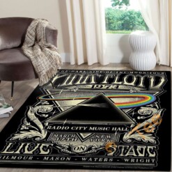 Pyramid America Pink Floyd Dark Side Of The Moon Tour Rug