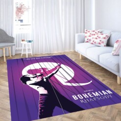 Queen Bohemian Rhapsody Carpet Rug