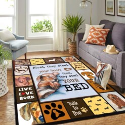 Quilt Dachshund Mk Carpet Area Rug