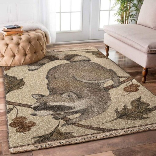 Raccoon Rug