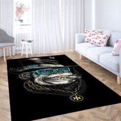 Rap Monkey Carpet Rug