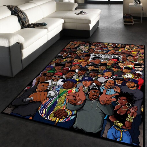 Rapper TZAY Rug  Custom Size And Printing