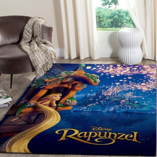 Rapunzel Tangled Area Rug