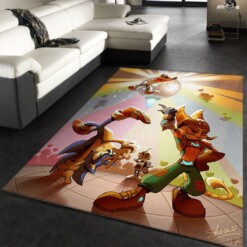 Ratchet And Clank Rug  Custom Size And Printing