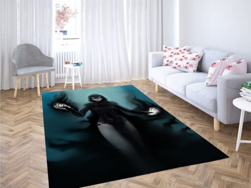 Raven Dc Comics Living Room Modern Carpet Rug