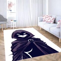 Raven Painting Dc Comics Carpet Rug