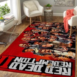 Red Dead Redemption Area Rug