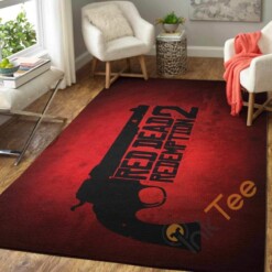 Red Dead Redemption Area Rug