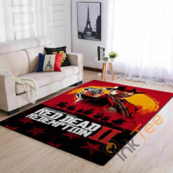 Red Dead Redemption Area Rug