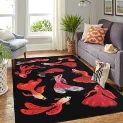 Red Fish New Carpet Floor Area Rug