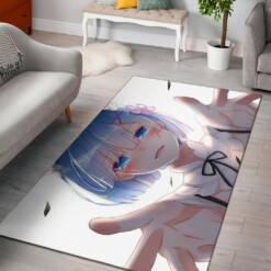 Rem Anime Re Zero Area Rug