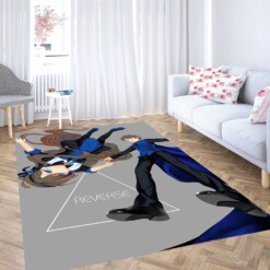 Reverse Anime Couple Carpet Rug