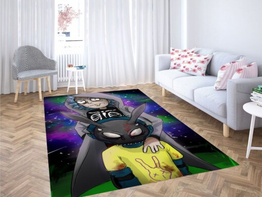 Rick And Morty Carpet Rug