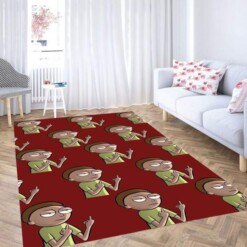 Rick And Morty Carpet Rug