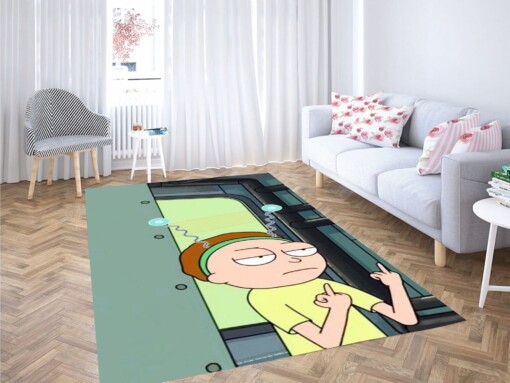 Rick And Morty Couple Carpet Rug