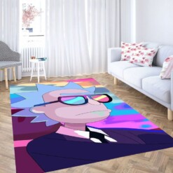 Rick And Morty Mejores Living Room Modern Carpet Rug