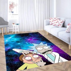 Rick And Morty Wallpaper Phone Carpet Rug