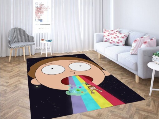 Rick Et Morty Wallpaper Carpet Rug