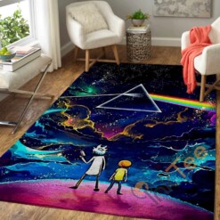 Rick Morty Area Rug