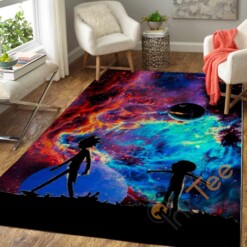 Rick Morty Area Rug