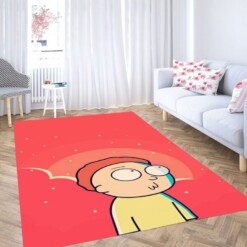 Rick Sanchez Wallpaper Living Room Modern Carpet Rug