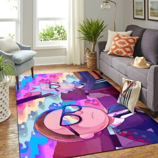 Rick  Morty Carpet Floor Area Rug