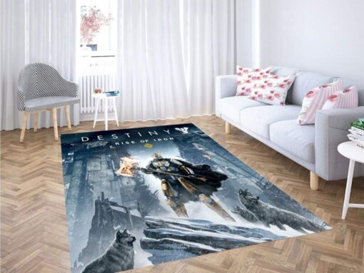 Rise Of Iron Cover Destiny Carpet Rug