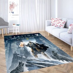 Rise Of Iron Cover Destiny Living Room Modern Carpet Rug