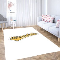 Riverdale High School Living Room Modern Carpet Rug