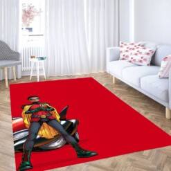 Robin Couple Batman Living Room Modern Carpet Rug