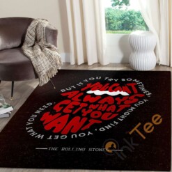 Rolling Stones You Cant Always Get What You Want Rug