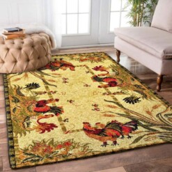 Rooster Rug