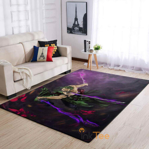 Roronoa Zoro One Piece Area Rug