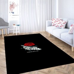 Rose Darkness Carpet Rug