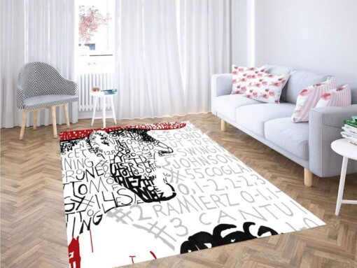 Roy Halladay Artwork Carpet Rug