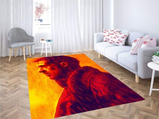 Ryan Gosling Red Light Blade Runner Carpet Rug