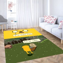 Sad Jack Adventure Time Carpet Rug