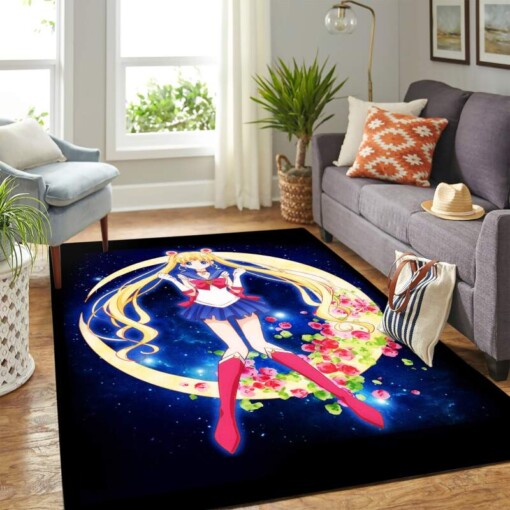 Sailor Moon Carpet Floor Area Rug