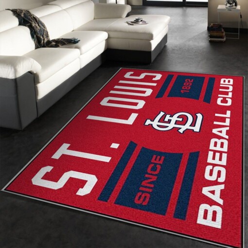 Saint Louis Cardinals Rug  Custom Size And Printing