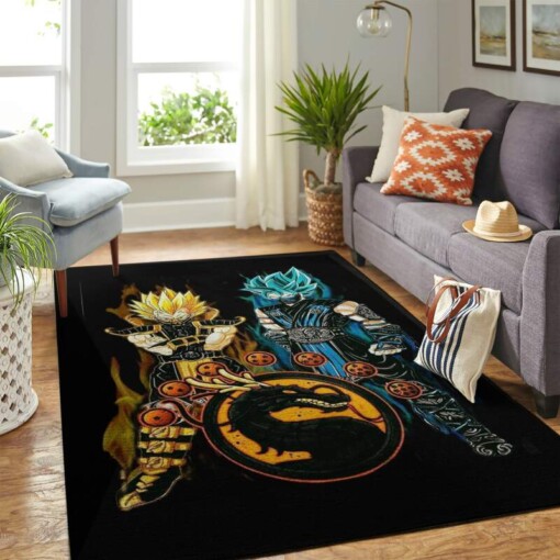 Saiyan Goku Carpet Floor Area Rug